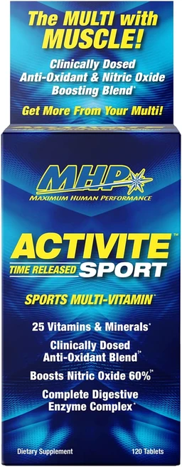 MHP Activite Sports 액티바이트 멀티비타민 120 Tabs, 120정, 1개 - 쿠팡