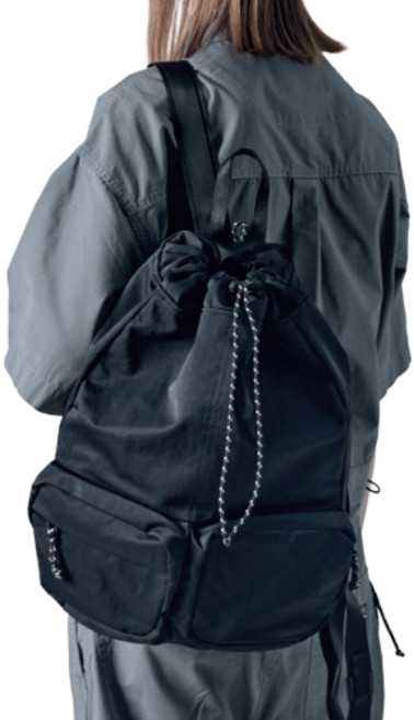 마테마틱 튜링 W40 스트링 백팩 슬링백 블랙