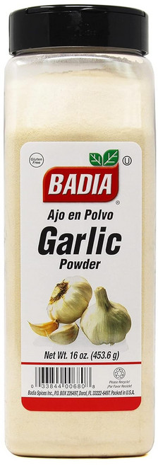 바디아 갈릭 파우더, 453.6g, 1개