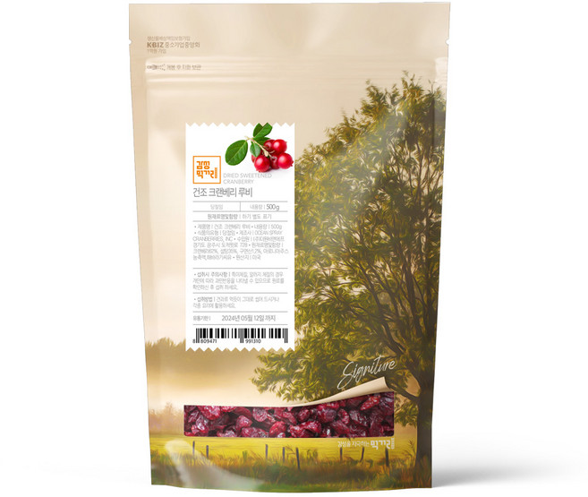 감성먹거리 크랜베리 루비 500g 1kg 건크랜베리, 1개, 건크랜베리루비 500g