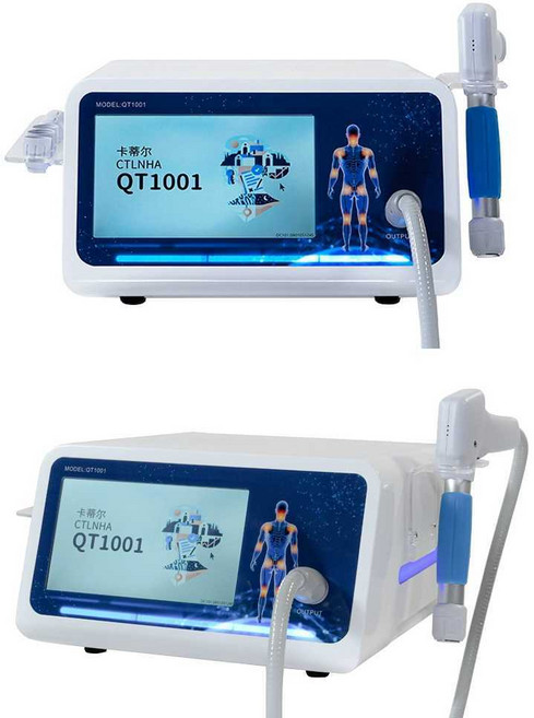 체외충격파 가정용 물리 치료기 허리 심부 통증 분수, 화이트 7인치 프로 전자기 250MJ