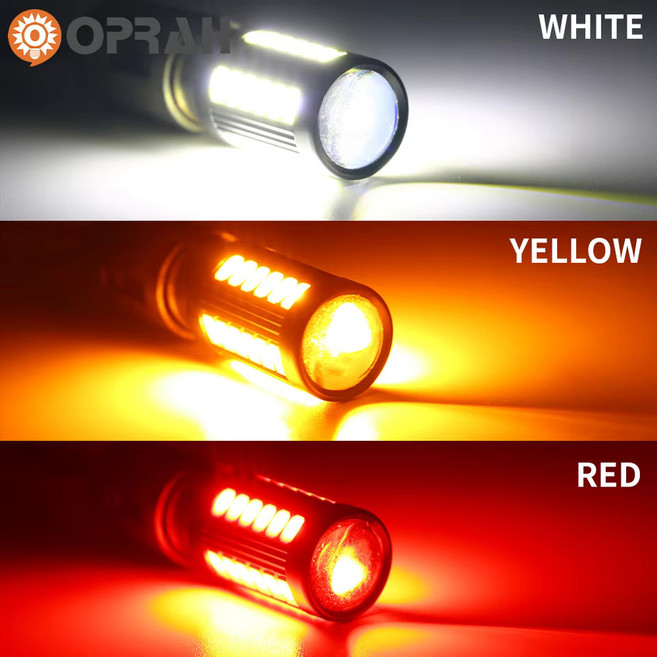 호환 자동차 트럭용 LED 1156 방향 지시등 램프 DRL 전구 12V 24V BA15S P21W 1157 BAU15S PY21W P21 5W BAY15D ATV 조명 캔버스, 05 24V Yellow(amber), 02 1156 BAU15S PY21W, 1개