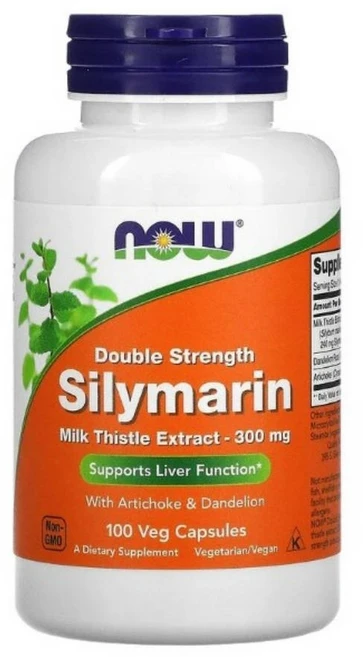 나우푸드 실리마린 밀크 시슬 추출물 300mg 베지 캡슐, 100정, 6개 - 쿠팡