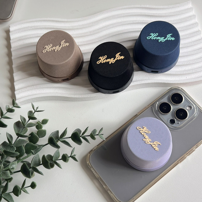 HongJin迷你無線藍牙喇叭 便攜音箱 持久續航, 經典黑, HJ-105