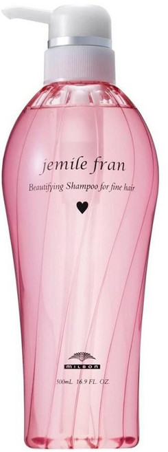 밀본 제밀프란 샴푸 하트 500ml Milbon jemile fran Heart shampoo 500ml, 1개