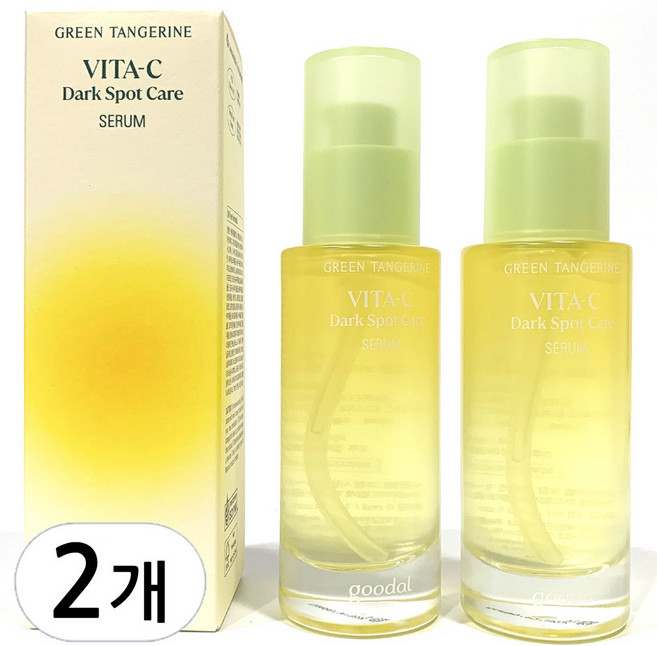 구달 청귤 비타C 잡티 케어 세럼 40ml, 2개