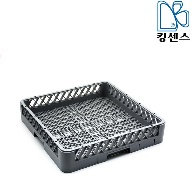 평랙(기본)커트럴리/핀랙(접시용), 1개, 그레이, 1단