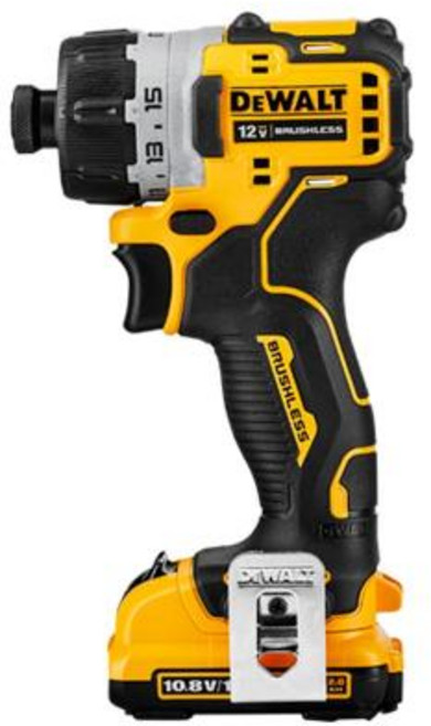 디월트 충전 스크루드라이버 DCF601L2 (12V/3.0Ah) BL 배터리2개, 1개