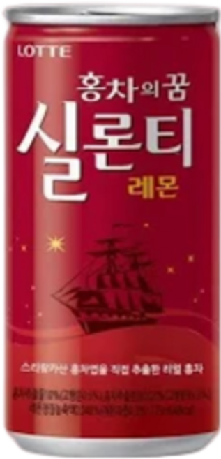 실론티 자판기 음료수 업소용 과일맛 티캔, 175ml, 15개
