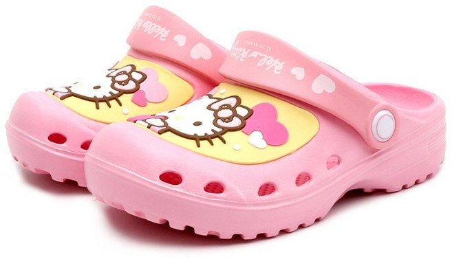 산리오 여아용 CH 헬로키티 리샤 비치 샌들