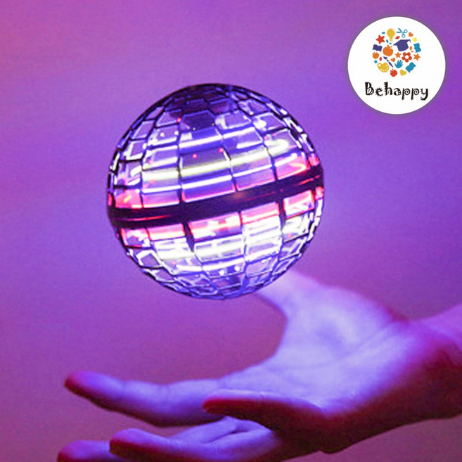 어린이날선물 (당일발송) KC정품인증 혼자서도잘놀아! 비해피 공중부양 플라잉 부메랑볼+캐릭터굿즈, 핑크, 1개