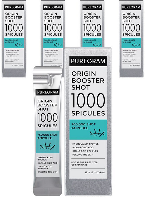 퓨어그램 오리진 니들 부스터샷 1000앰플 5BOX, 2ml, 30개