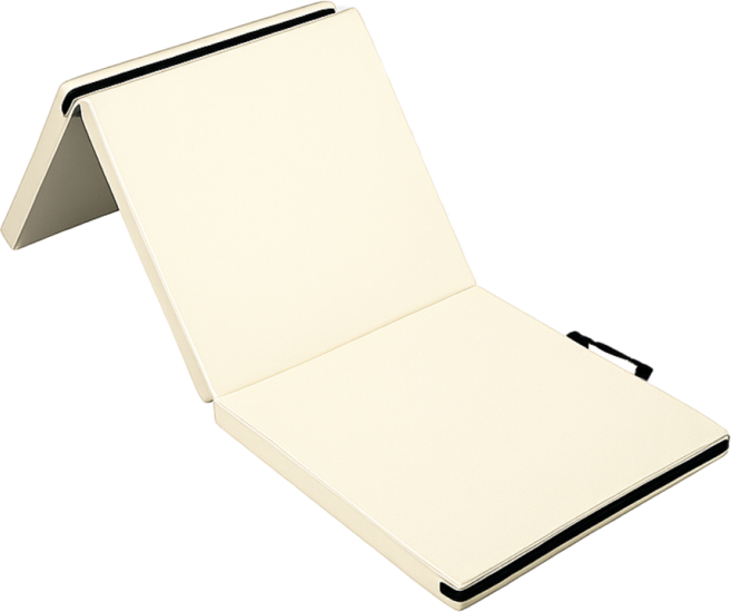 핫버튼 두꺼운 요가매트 운동매트 50mm 특대형, 1개, 아이보리