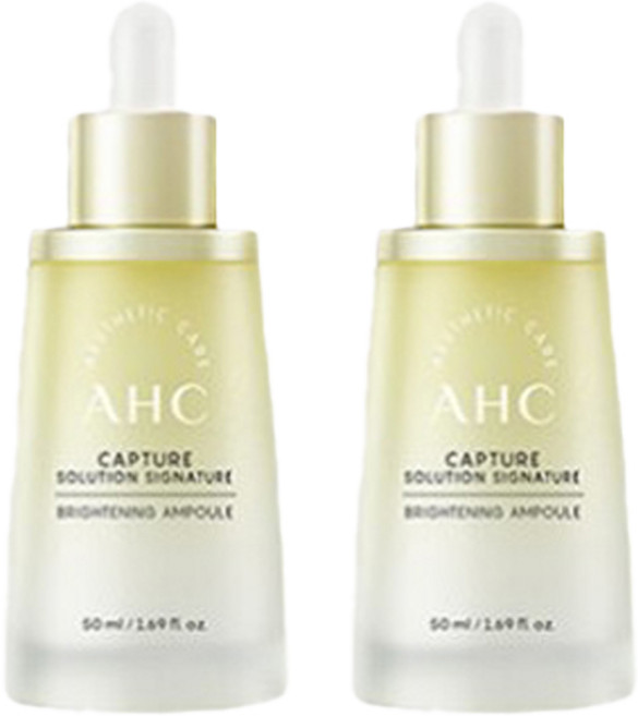 AHC 캡처 솔루션 시그니처 브라이트닝 앰플, 2개, 50ml