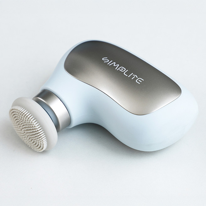 SIMPLITE 迷你筋膜槍 190g超輕量 口袋型按摩槍 4段力道 BSMI安規認證, 淺藍色, 68-FSG1600