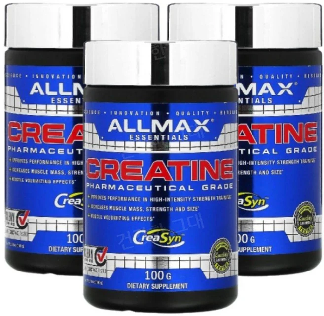 올맥스 크레아틴 100g(3.53oz), 100g, 3개 - 쿠팡