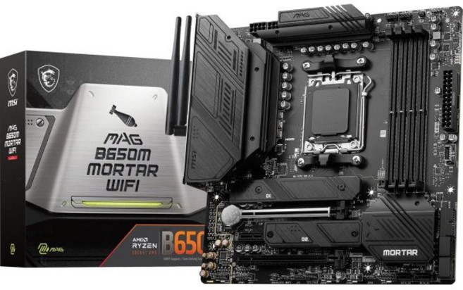 MSI MAG B650 토마호크 WiFi 게이밍 마더보드AMD Ryzen 900080007000 시리즈 프로세서 AM5 DDR5 PCIe 4.0 M.2 SATA 6Gbs USB, 한개옵션1