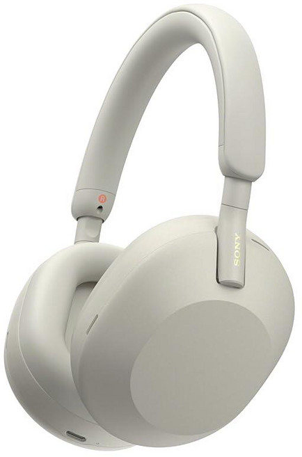 WH-1000XM5 노이즈 캔슬링 헤드폰 오토 NC 옵티마이저 30시간 배터리 알렉사 음성 제어 블랙, 은색