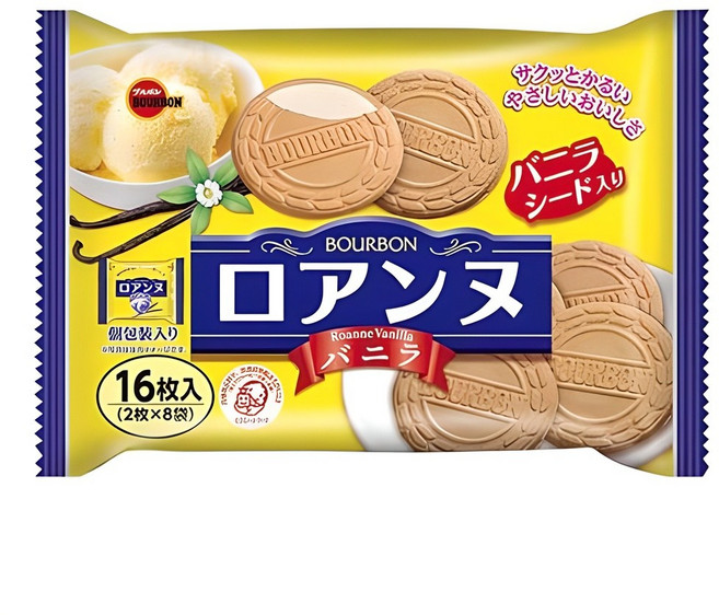부르본 바닐라향 로안느, 113g, 1개