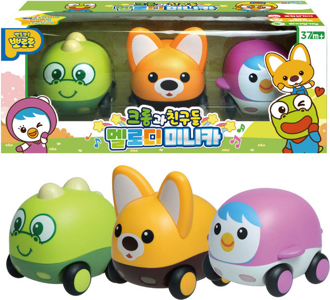 영진완구 영진 뽀로로 크롱과친구들 멜로디미니카 3P, 3개