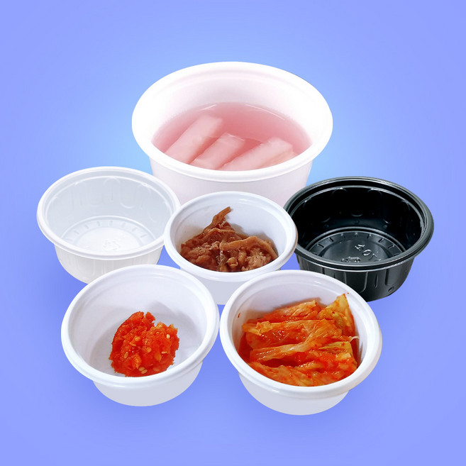 일회용 70파이 다용도 소스용기 200세트 각종 소스 마늘 쌈장 장조림 70ml 80ml 소스컵, 백색, 소(70ml) 200세트, 1박스