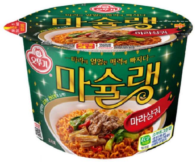 오뚜기 마슐랭 마라샹궈 용기 120g, 48개