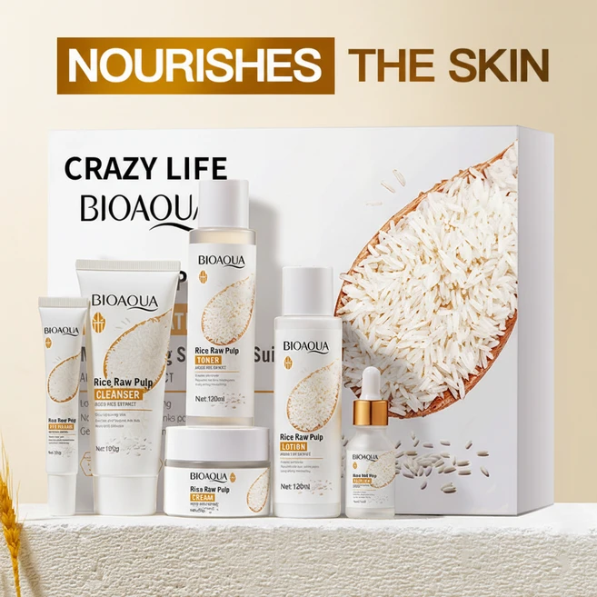 쌀 원액 보습 스킨케어 6종 세트, 1세트 - 쿠팡