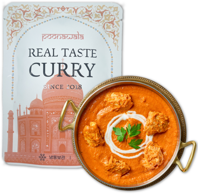 [180g]푸나왈라 대구 줄서서 먹는 인도커리, 180g, 1개, 치킨마크니