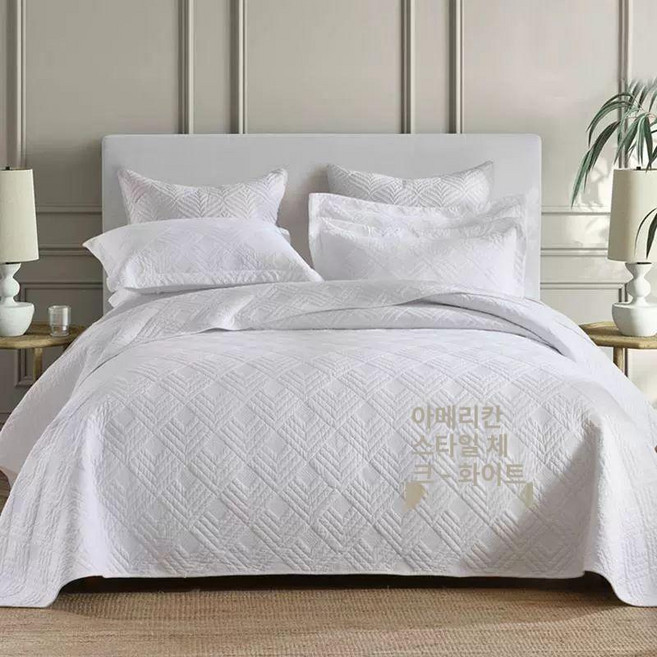 양면 베드 순면 이브리다, 화이트