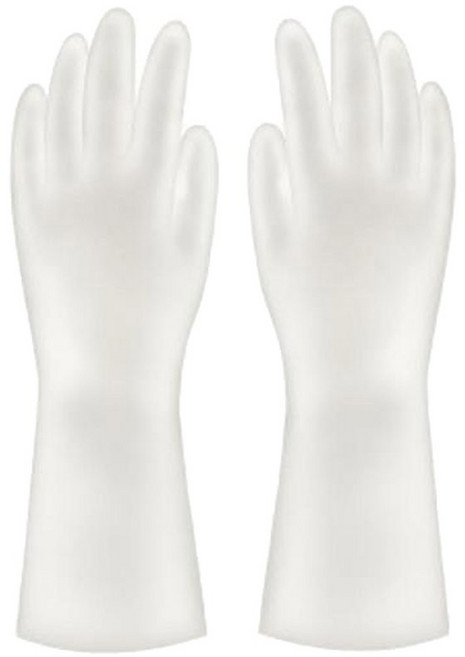 가정용 장갑 세척 방수 식기 도구 청소 고무 라텍스 집안일 내구성, Blank, 1개