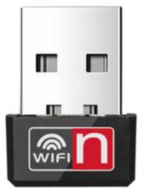 Kebidu 무선 미니 USB 와이파이 어댑터 802.11N 150Mbps USB2.0 수신기 동글 MT7601 네트워크 카드 데스크탑 노트북 윈도우 MAC용, 1) As Shown, 1개