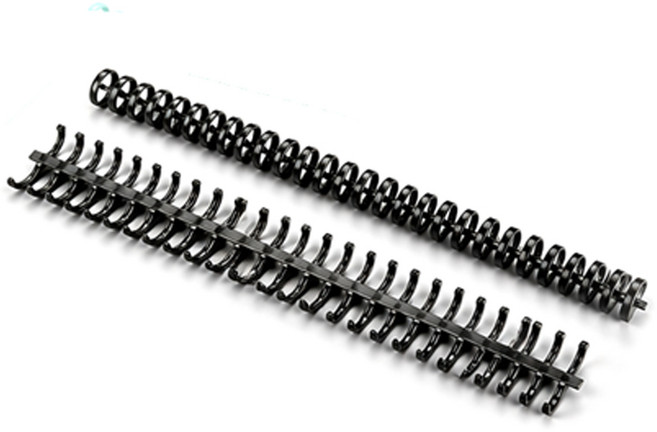 위드스타 바인더 파일 라운드형 루즈링, 20개, 블랙, 12mm