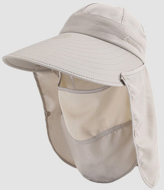 비토스 UV 자외선차단 야외작업용 뒷목 차단 햇빛가리개 모자 챙 넓은모자 농사모자 여름모자 JJ25-05