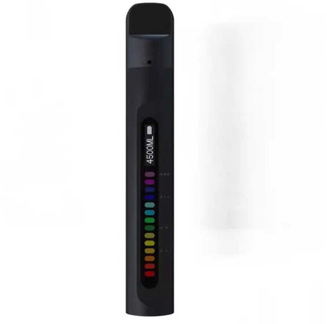 상기도 근기능 운동 휴대용 호흡 폐활량 훈련 버전 Bluetooth 기구, 1개, 블랙