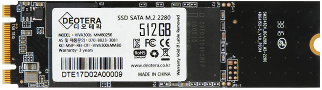 VIVA 300s M.2 LITE SSD, 512GB
