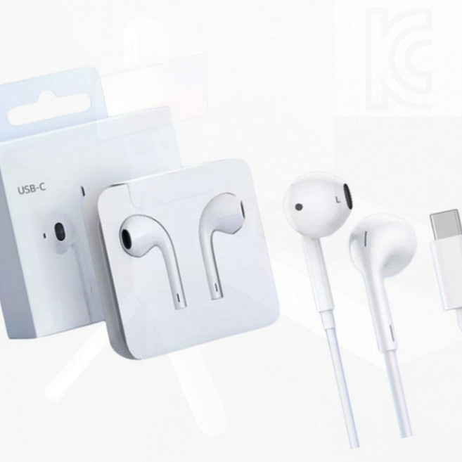 C타입 이어폰 고음질 유선 마이크 내장형 스마트폰 이어폰, 상세페이지 참조, 아이폰 15 C타입 이어폰-DM254
