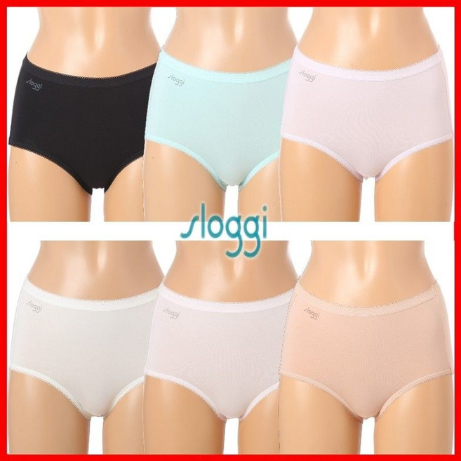 백화점 출고 90-105까지 NEW 슬로기 컴포트 면스판 맥시팬티 7컬러 택1 SBDS76R474