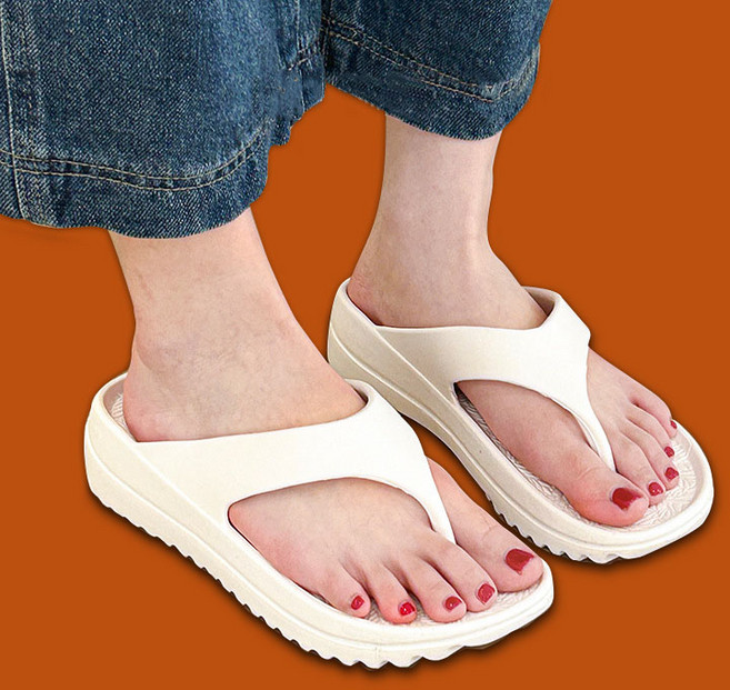 헬씨워크 플립플랍쪼리 푹신한 쿠션 키높이 슬리퍼