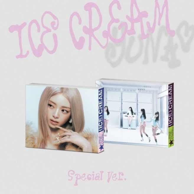 [CD] 유나 (ITZY) - Ice Cream [Special Ver.][2종 SET] - 쿠팡
