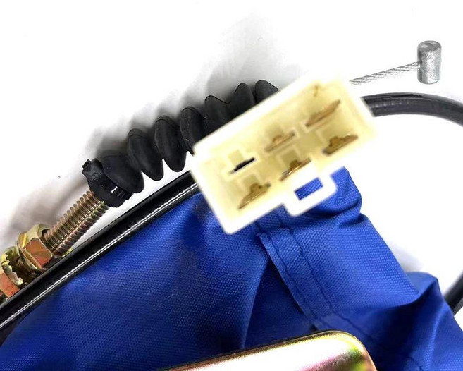 디젤 엔진 연소 정지 컨트롤러 솔레노이드 모터 케이스 굴삭기 CX230 24V 1-81900227-0 4BD1, [01] Five-wire 1.25m, 01 Five-wire 1.25m