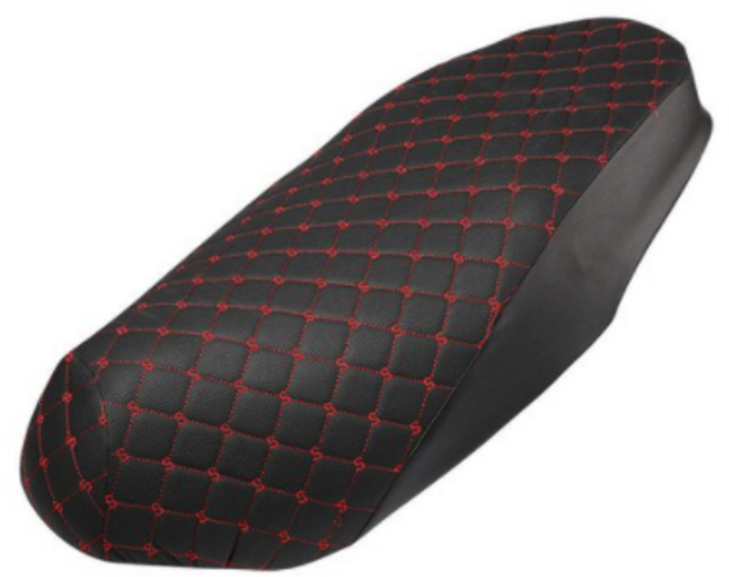 오토바이 안장 자외선 차단제 쿠션 커버 방수 시트 배달 motorcycle, 실버 메쉬 쿠션 커버 + XL