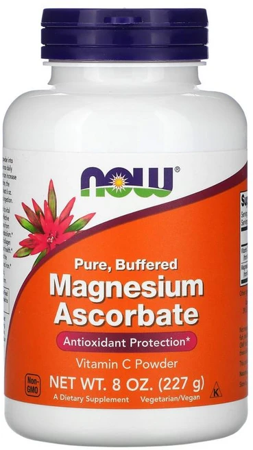 NOW Foods 나우푸드 아스코르브산 마그네슘 비타민C 파우더 227g 분말 가루 비타민씨 아스코르브산염, 1개 - 쿠팡