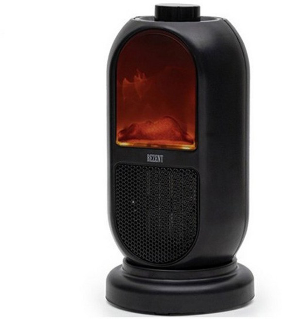 리젠트 플래임 PTC 온풍기, 블랙, RE-2903FB