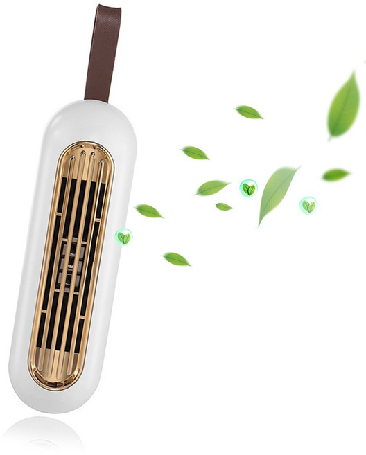 냉장고 탈취기 자동차 신발 옷장 냄새제거, 금빛의