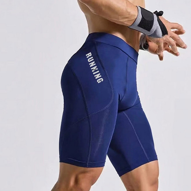 온브레이크 남자 헬스 러닝 5부 레깅스 타이즈