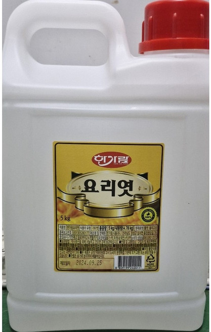 한가람 요리엿 백물엿 하얀물엿, 1개, 5kg