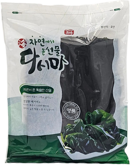 정품 완도 깊은 바다 다시마 프리미엄 선물용 산지직송, 1개, 1kg