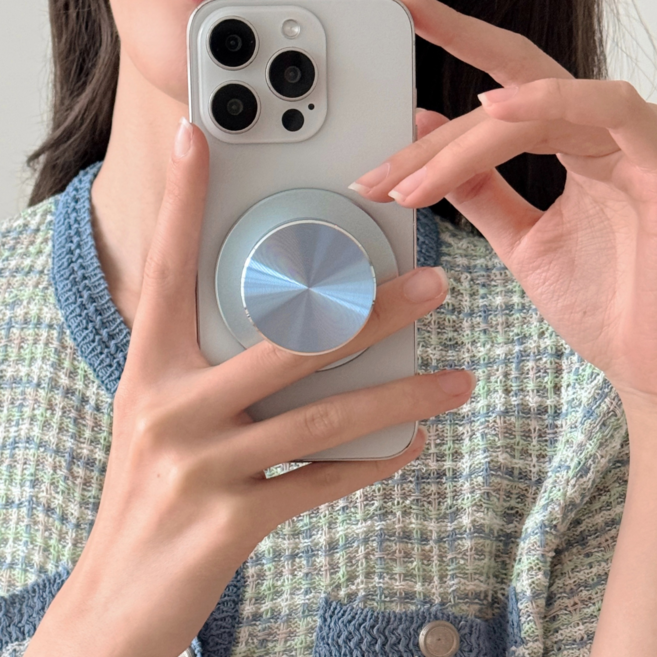 보네르베르 맥세이프 그립톡 핸드폰 스마트톡, 블루, 1개