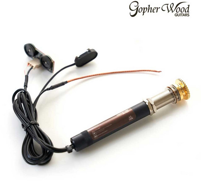 고퍼우드 TGA11P-GW 프리미엄 싱글채널 기타 픽업 노컷장착 Pickup, 1개
