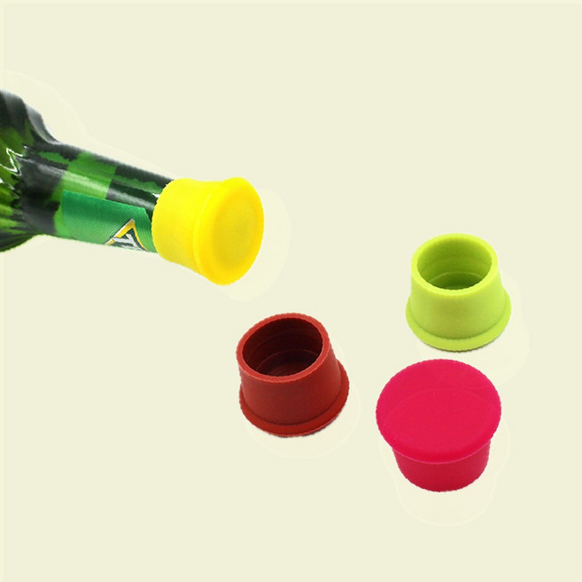 보틀스토퍼 홈파티용 샴페인 맥주병 실리콘 마개 쏙템